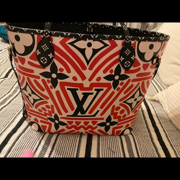 Louis Vuitton Crafty Neverfull MM with Pochette - Picture 4 of 9